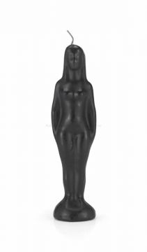Female Image Candle - Black , Each